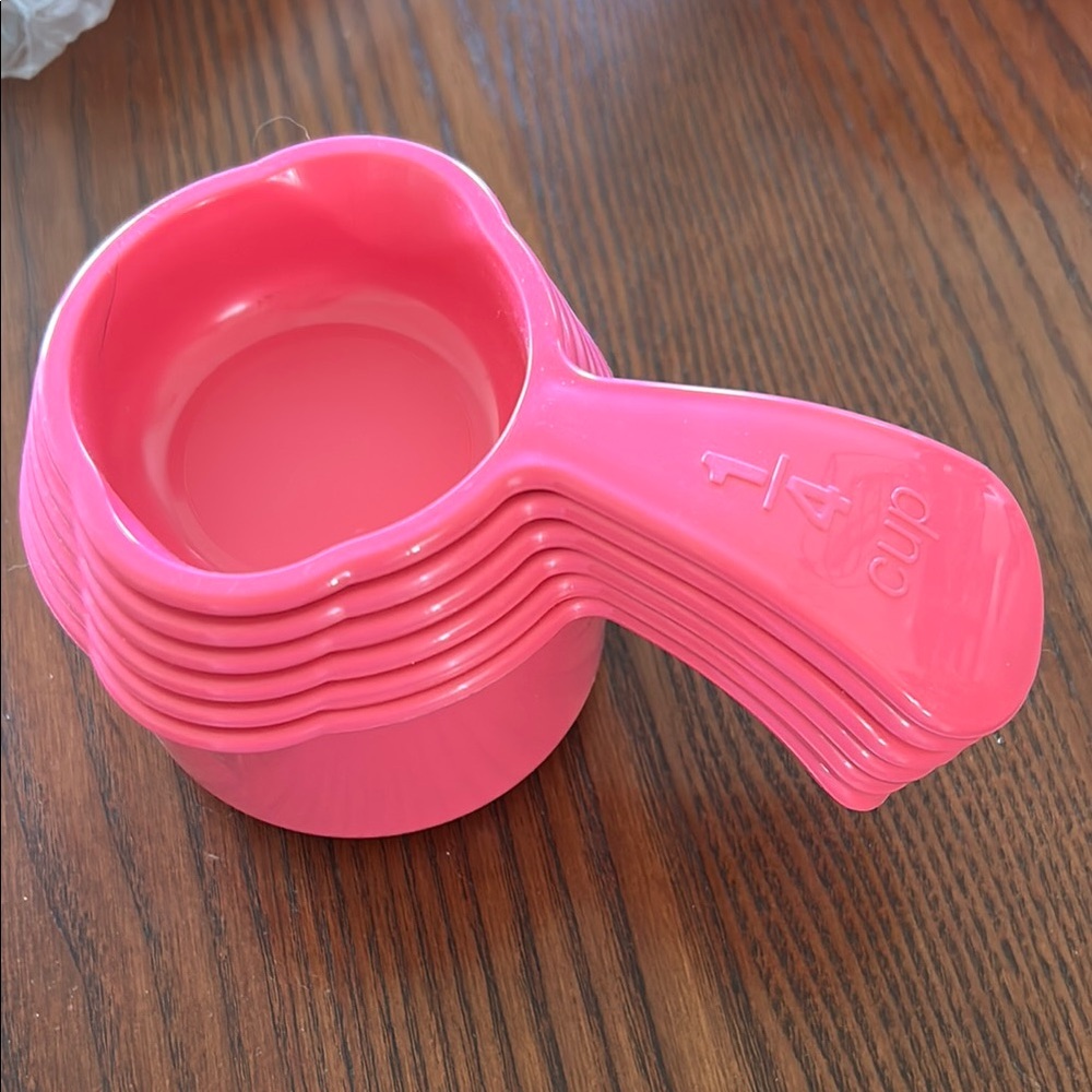 Tupperware Pink Cooking Utensils Set